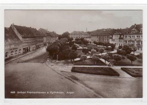 Bad Frankenhausen am Kyffhäuser mit Anger ungelaufen Gute Erhaltung.