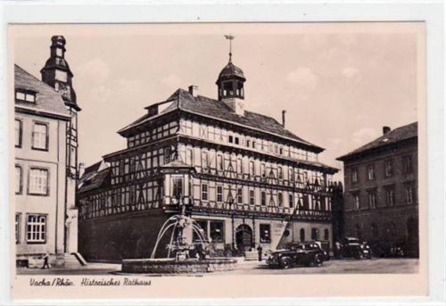 Vacha Vacha a.d. Werra mit Historischem Rathaus ungelaufen Gute Erhaltung.