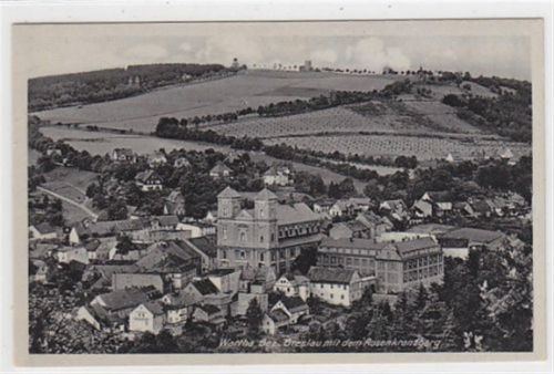Wartha Bez. Breslau - Bardo / Kreis Frankenstein - Zabkowice Slaskie Rosenkranzberg ungelaufen Gute Erhaltung.