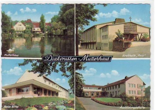 Velbert mit Diakonissen - Mutterhaus, 4 Abbildungen ungelaufen Gute Erhaltung.