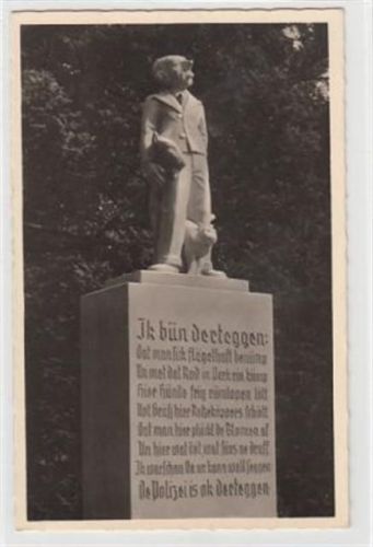 Bocholt in Westfalen. " Der MEcke rer " im Langenbergpark ungelaufen Gute Erhaltung.