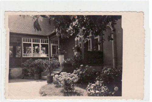 Radeburg Radeburg, Niederrödern mit Bundeserholungsheim gelaufen von 1932 kleiner Knick unten links, sonst gut erhalten.