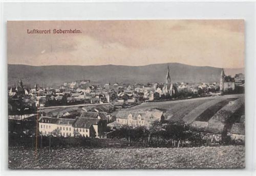 Sobernheim Sobernheim an der Nahe. Gesamtansicht. Karte beschrieben Gute Erhaltung.