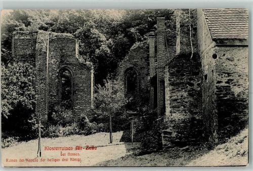 Nossen 1911 Klosterruinen Kapelle heilige drei Könige