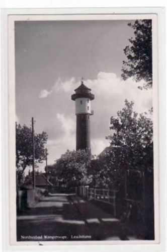 Wangerooge mit Leuchtturm. Feldpost, Stempel von 1941. Gute Erhaltung.