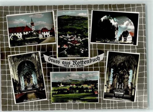 Rottenbuch Kirche Inneres Hochaltar