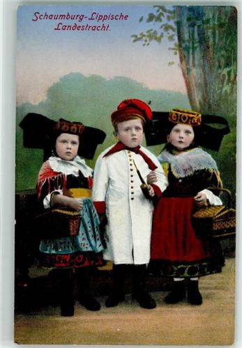 1916 Kindertrachten Verlag Kaulmann Nr. 27703 AK