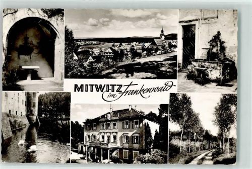 Mitwitz Brunnen Schwan