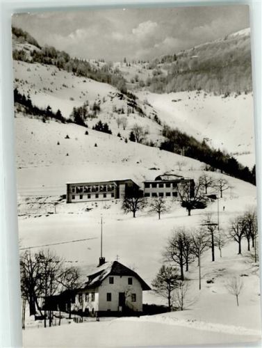 Neuenweg Winter unser Haus am Belchen