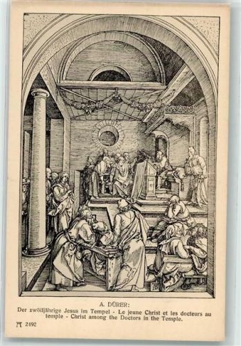 der 12 jährige Jesus im Tempel - Ackermann Verlag Serie 241
