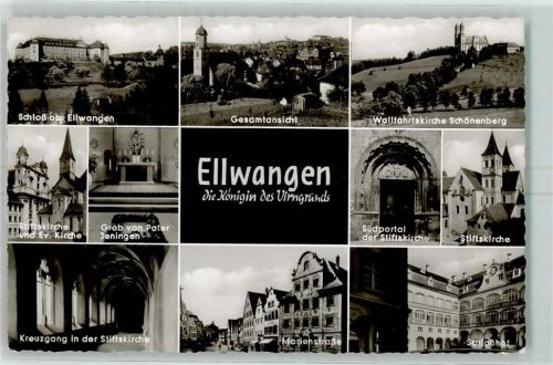 Ellwangen Stiftskirche Grab Pater Jenningen Marienstraße Wallfahrtskirche Schönenberg