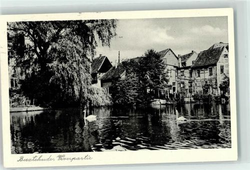 Buxtehude Viverpartie Teich Schwäne