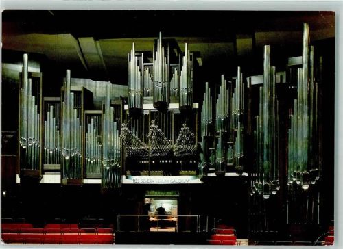 Leipzig 1982 Schuke Orgel im großen Saal Gewandhaus