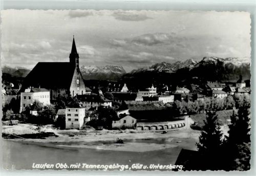 Laufen mit Tennengebirge Göll u. Untersberg
