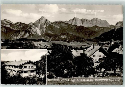 Oy Säuling Zugspitze Schneefernerkopf