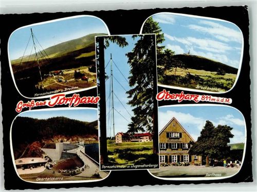 Torfhaus Okertalsperre Fernsehsender Brocken Jugendherberge