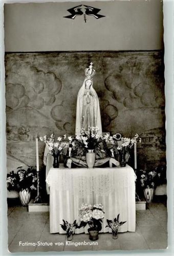 Klingenbrunn Fatima Statue