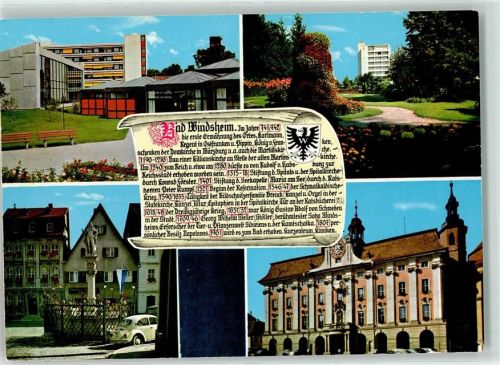 Bad Windsheim Altstadt Brunnen VW Käfer Rathaus Wappen