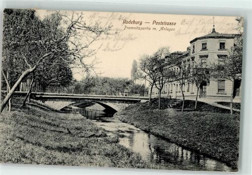 Radeburg 1914 Poststraße