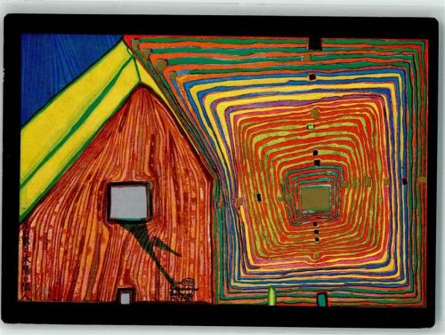 Spiral Sun nd Moon House Hundertwasser