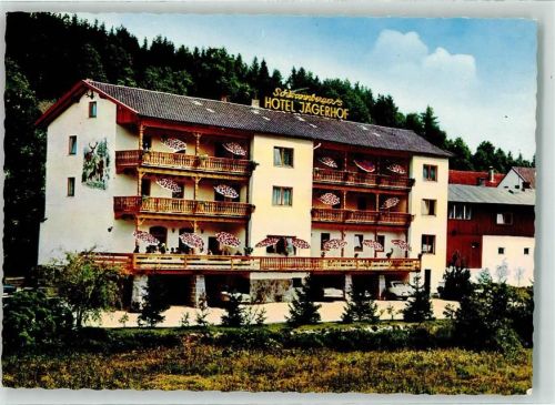 94250 W8371 Achslach - Hotel Jägerhof Lüftlmalerei