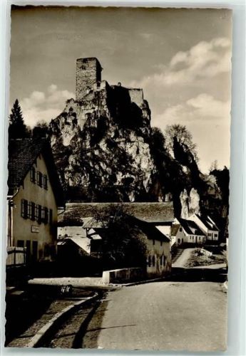 Wellheim Burg Wellheim Emailleschild