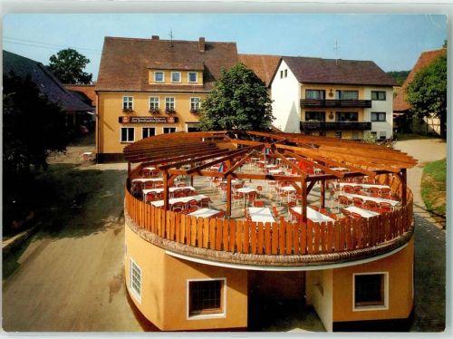 Neunkirchen Gasthaus-Metzgerei Zur Fränkischen Schweiz Pavillion-Terrasse