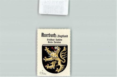 Auerbach Wappen Löwe Kaffee Hag
