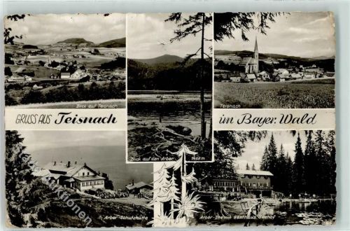 Teisnach Arber Schutzhütte Kirche See Gasthaus Seehof