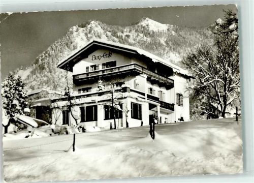 83250 W8215 Marquartstein - Winter Gasthaus Burg Cafe