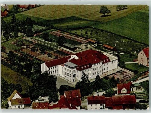 Himmelkron Fliegeraufnahme Pflegeanstalt Gottestreue