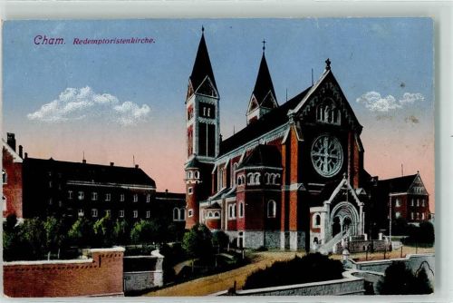 93413 W8490 Cham , Oberpf - Redemptoristenkirche