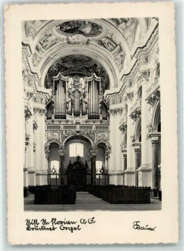 St. Florian Stift Sankt Florian Orgel