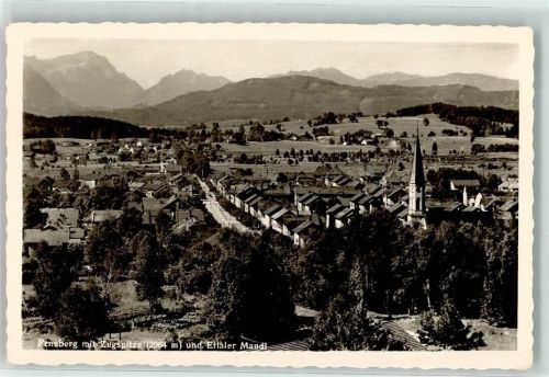 82377 W8122 Penzberg - Zugspitze Ettaler Mandl
