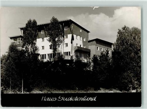 84478 W8264 Waldkraiburg Gebrauchsspuren Gasthaus Sudetenland