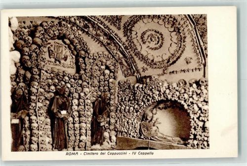 Roma Cimitero dei Cappuccini IV Cappella