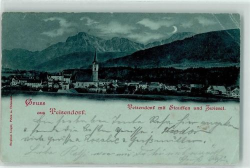 Teisendorf 1898 mit Staufen u. Zwiesel