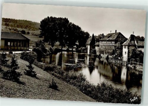 Weißenburg Stadtmauer am Seeweiher
