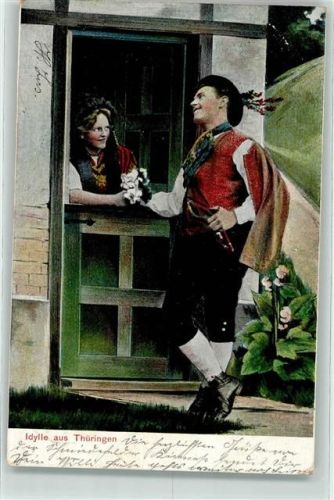 1903 Tracht Thüringen