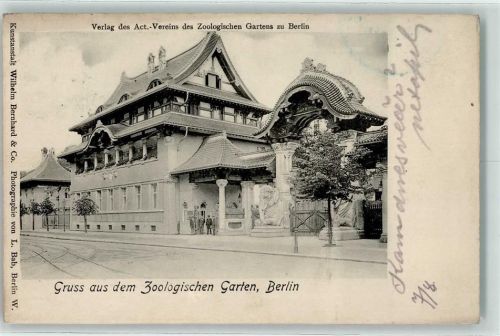 Eingang Zoo 1904