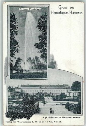 Herrenhausen Kgl. Schloß Große Fontaine
