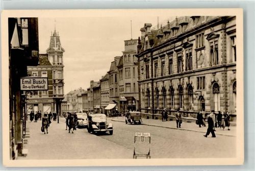 Bernburg Stalinstraße Postamt An- u. Verkauf Emil Busch