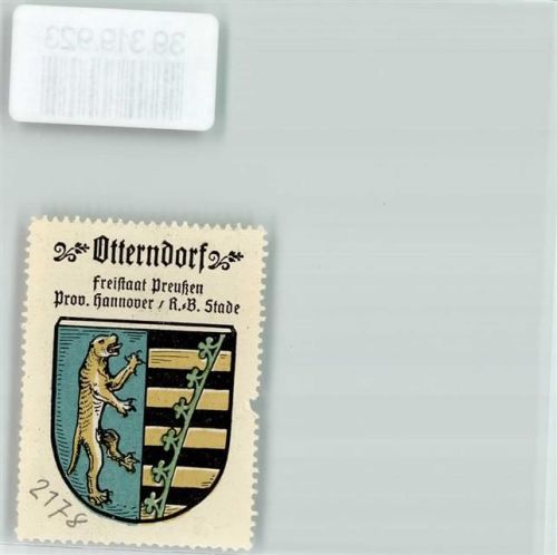 Otterndorf Wappen Fischotter Kaffee Hag