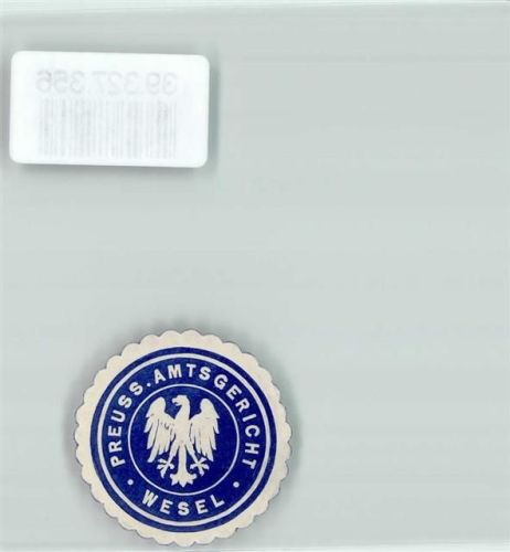 Wesel Preuss. Amtsgericht Wesel