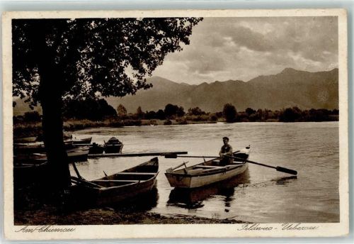 Übersee am Chiemsee Boot