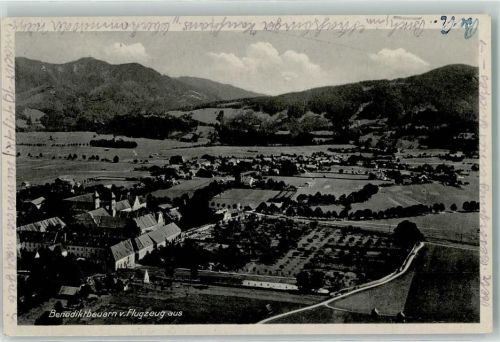 Benediktbeuern WK II Fliegeraufnahme