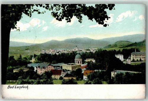 Bad Landeck Ladek-Zdroj 1908 - Kuppel