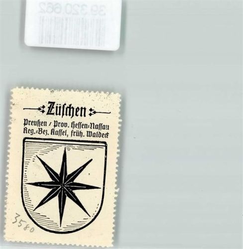 Züschen Wappen Kaffee Hag ca. 1920-1940