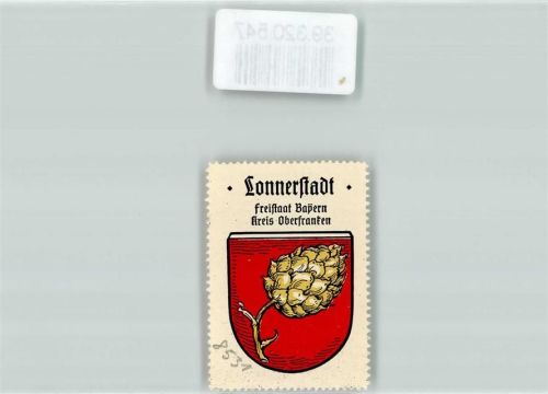 Lonnerstadt Wappen Kaffee Hag ca. 1920-1940 Hopfendolde