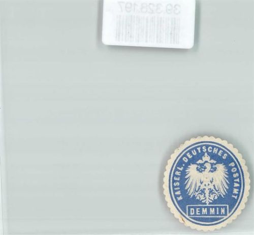 Demmin Postwesen Kaiserl. Deutsches Postamt Demmin